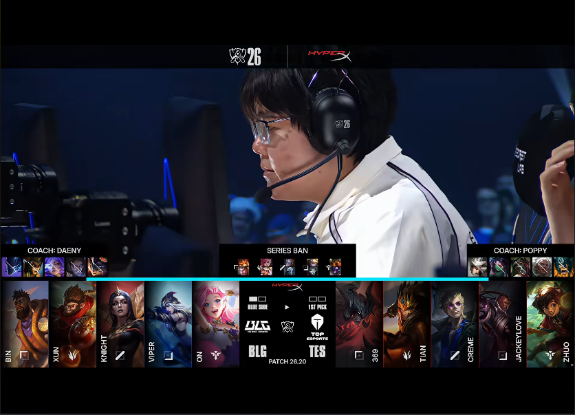 GBH贵宾会 BLG VS TES